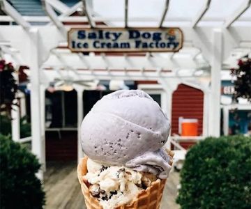 Best Ice Cream Shops in Hilton Head for South Carolina Sea Salt Caramel