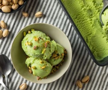 What Is Pistachio Ice Cream Made Of and Why Some Are Green