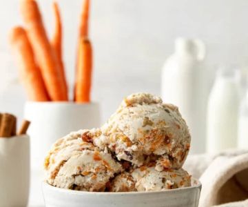 What Is Carrot Cake Ice Cream and How to Add Cream Cheese Swirls