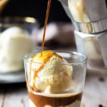 How to Make Affogato with Espresso and Vanilla Ice Cream