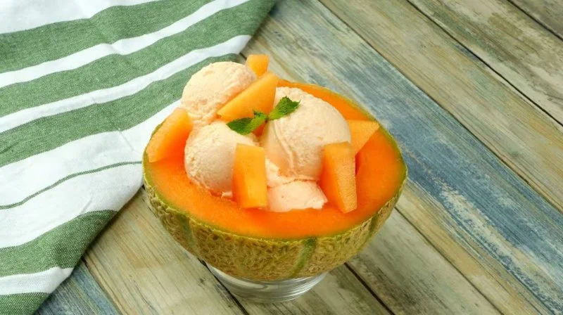 How to Make Ice Cream with Pepino Melon for a Mild Cucumber Taste