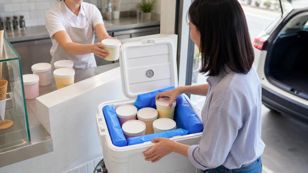 How to Transport Ice Cream Home Without It Melting