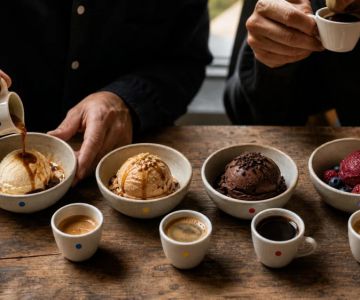 Ice Cream and Coffee Pairings: Match Roast and Texture