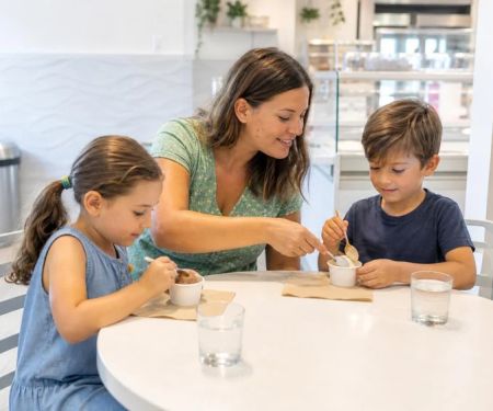 Ice Cream Shop With Kids: Portions, Melt, and Cleanup