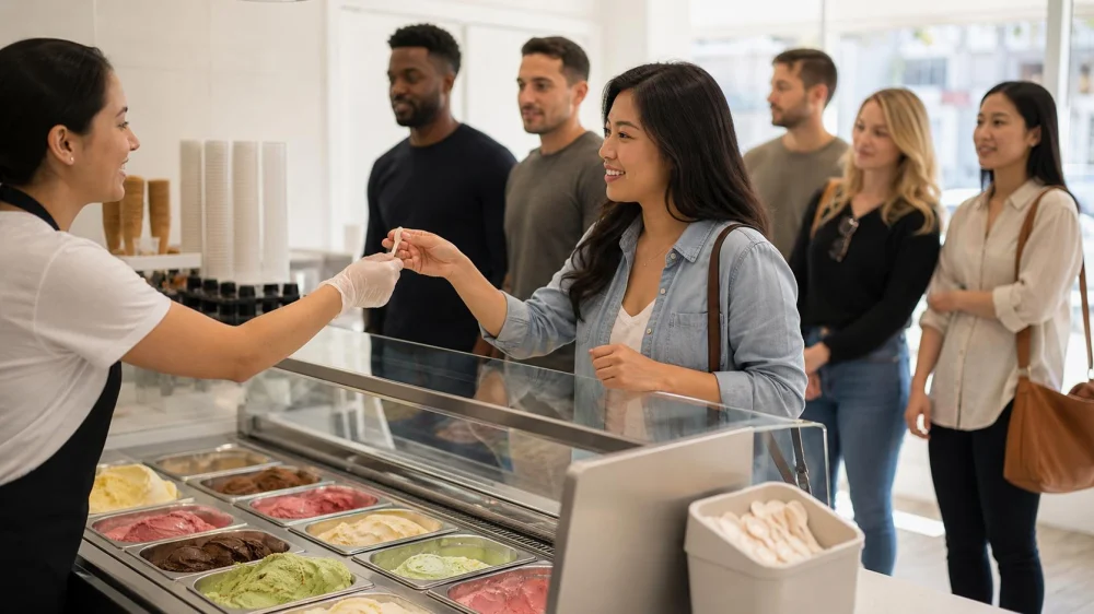 Ice Cream Sample Spoons: Ask, Taste, and Avoid Mix-Ups