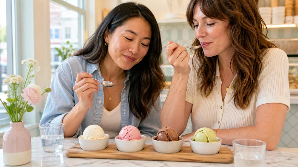 Ice Cream Flight: Compare Flavors Before They Melt