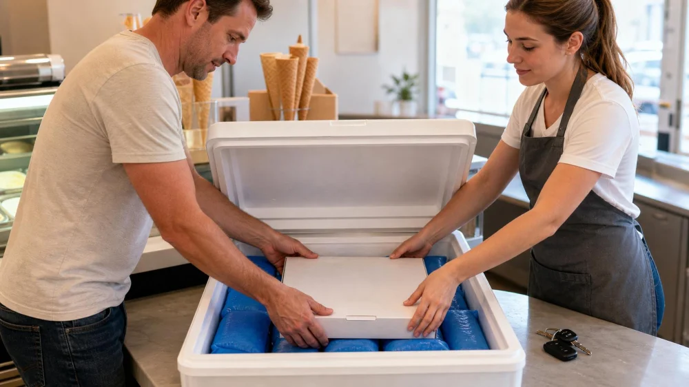Ice Cream Cake Pickup: Keep It Frozen on the Drive