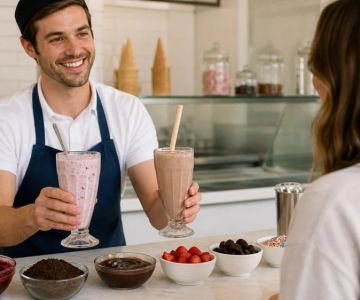 Thick or Sippable Milkshake? Choose Texture and Add-Ins