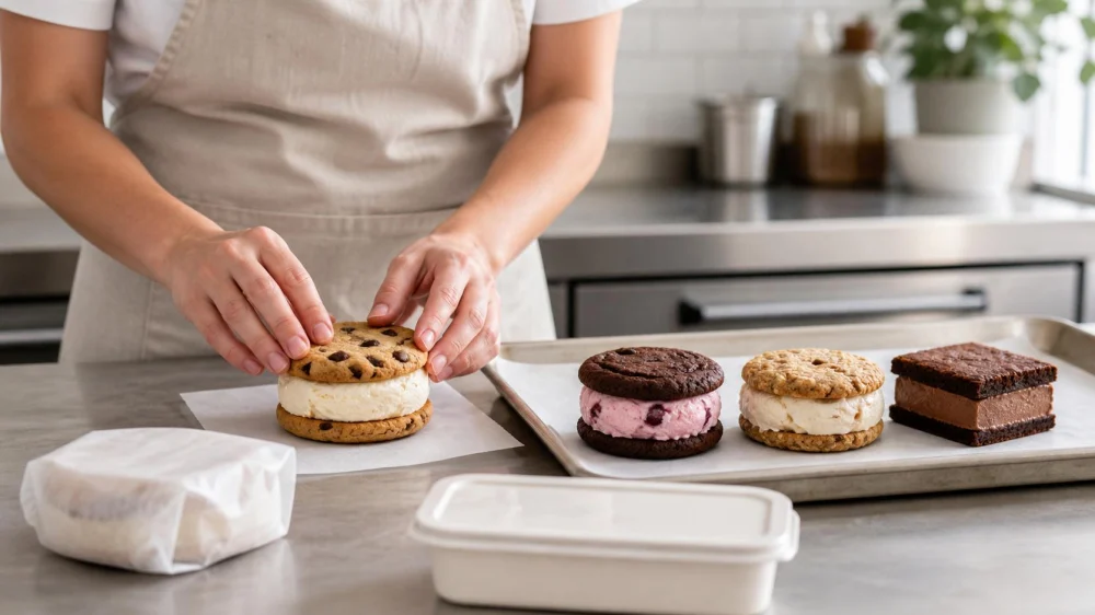 Ice Cream Sandwich Guide: Cookies, Texture, and Storage