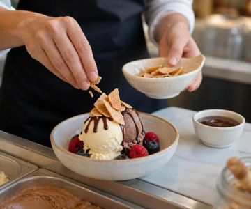 Build an Ice Cream Sundae That Stays Crisp and Balanced