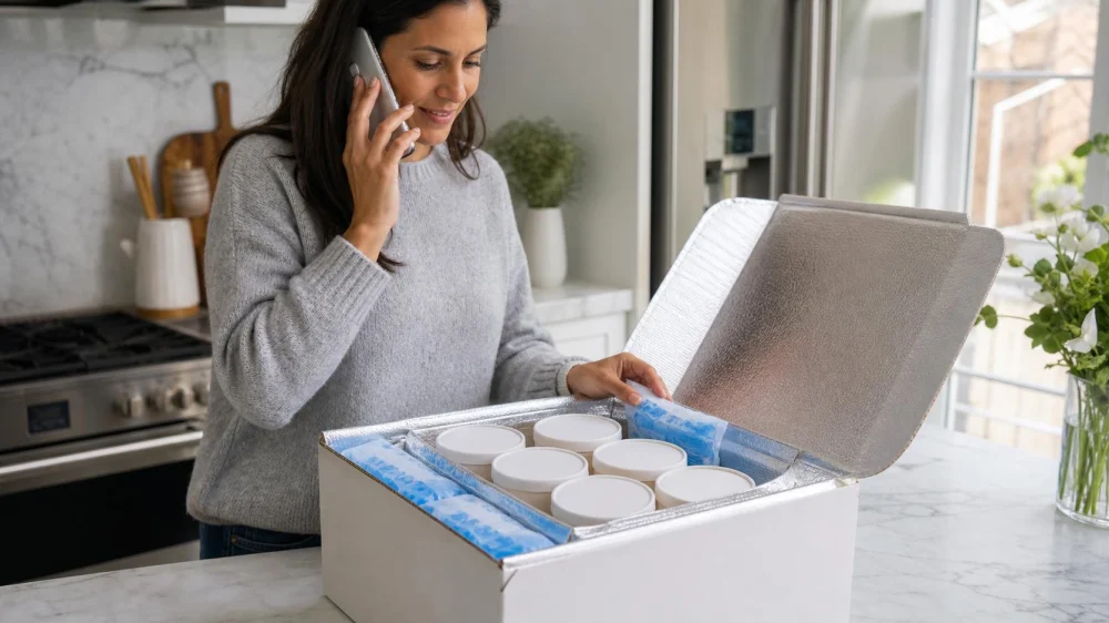 Ice Cream Gift Delivery: Timing, Address, and Freezer Plan