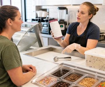 Ice Cream Shop Allergy Questions: Ingredients and Cross-Contact