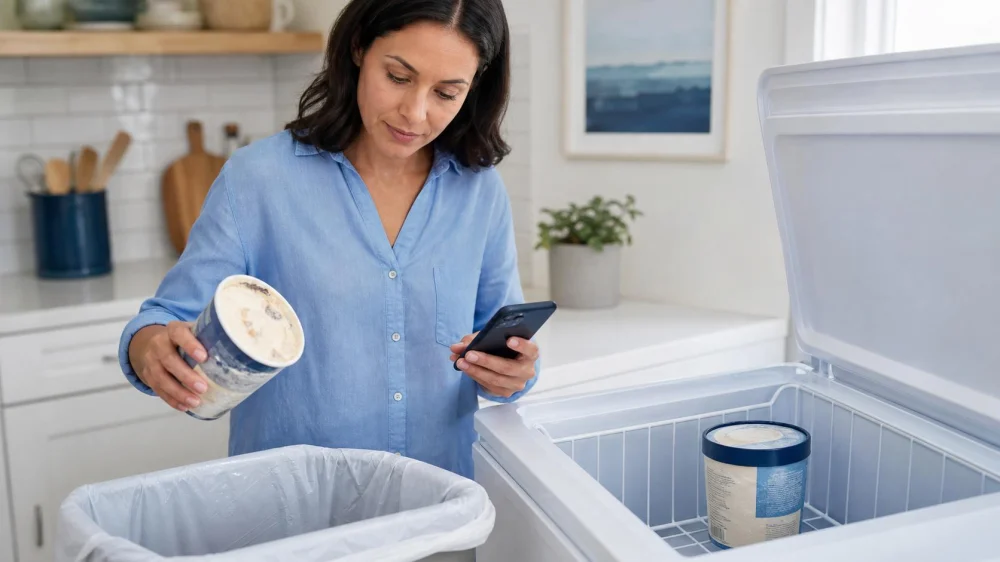 Melted Ice Cream: When to Refreeze and When to Discard