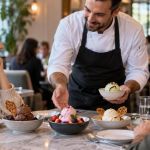 Ice Cream Sharing Order: Balance Portions and Arrival Times