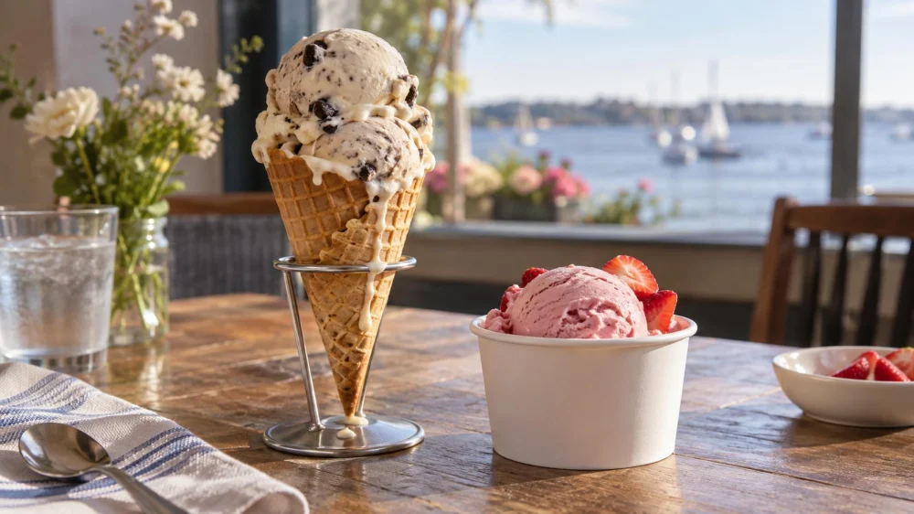Ice Cream Cone vs. Cup: Melt, Portions, and Accessibility