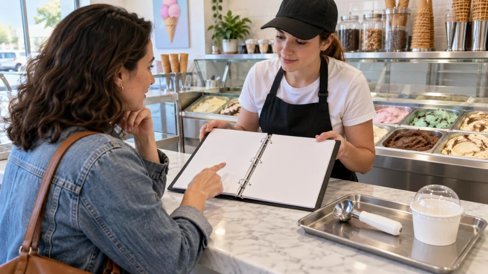 Ice Cream Allergy Questions: Ingredients and Shared Equipment