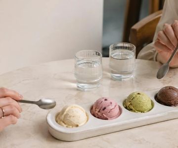 Ice Cream Tasting Flight: Order, Share, and Compare