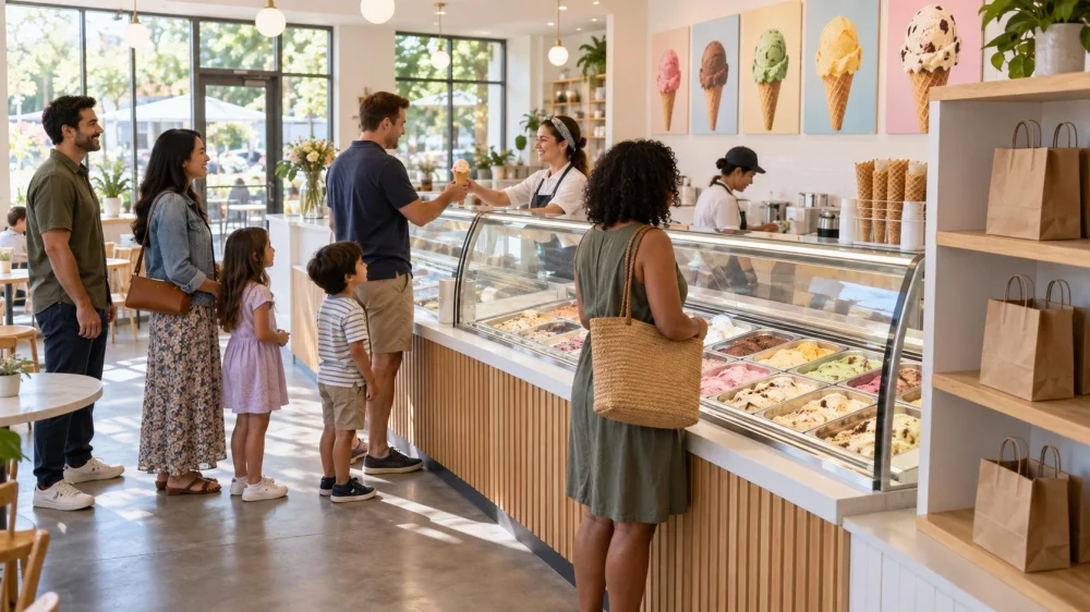 Ice Cream Shop Wait Times: Lines, Orders, and Pickup