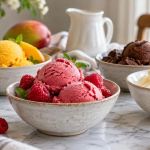Sorbet or Gelato: Dairy, Texture, Flavour, and Serving