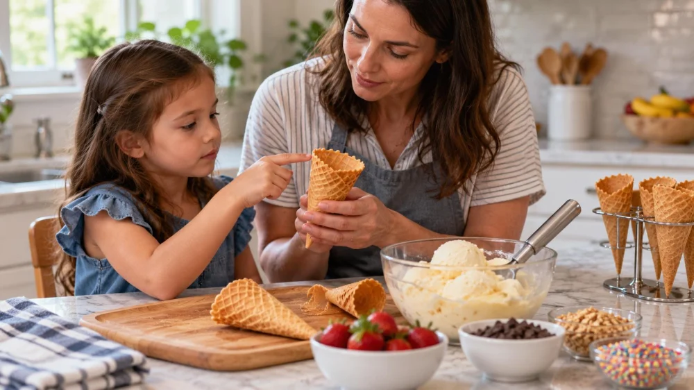 Ice Cream Cone Allergy Check: Batter, Tools, and Contact