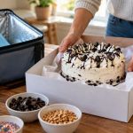 Ice Cream Cake Transport: Temperature, Box, and Timing