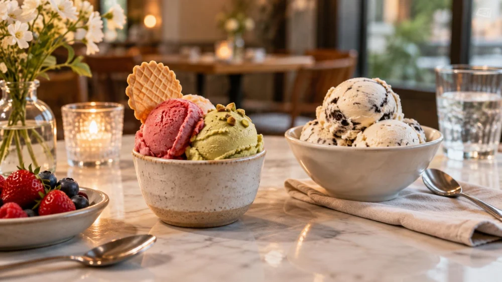 Gelato vs Ice Cream: Texture, Temperature, and Serving