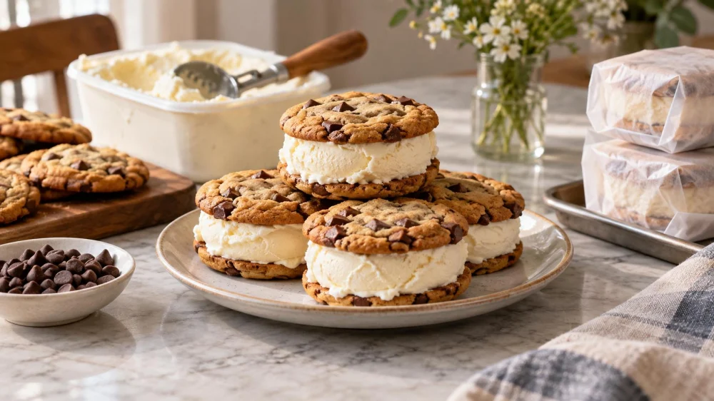 Ice Cream Sandwich Guide: Cookie, Filling, and Storage