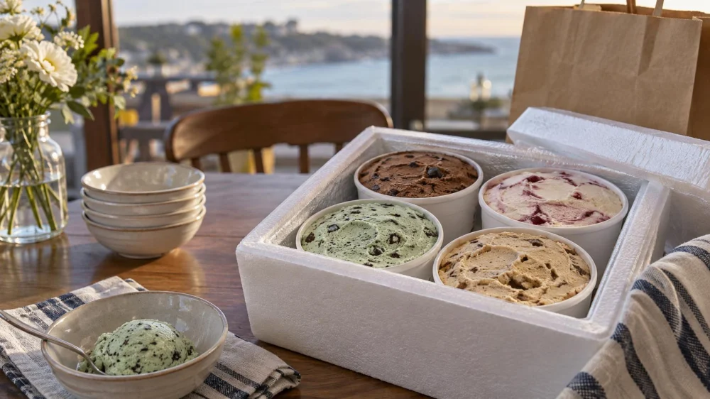 Ice Cream Take-Home Pack: Flavour, Insulation, and Travel