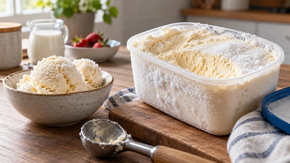 Ice Cream Freezer Burn: Texture, Packaging, and Storage