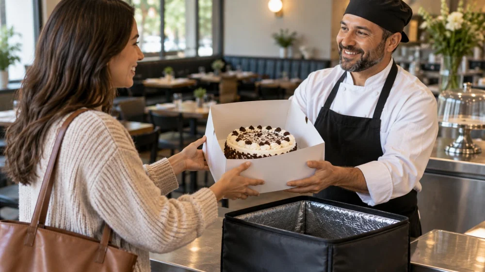 Ice Cream Cake Pickup: Size, Freezer Time, and Transport