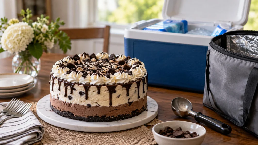 Ice Cream Cake Transport: Timing, Insulation, and Freezer Space