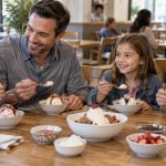 Ice Cream Seating Request: Noise, Mobility, and Table Space