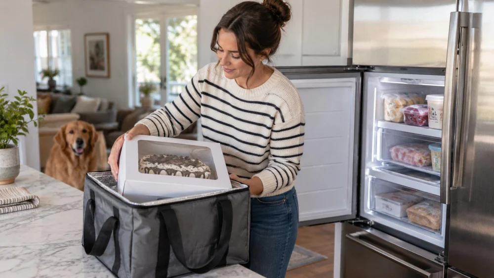 Ice Cream Cake Pickup: Timing, Transport, and Freezer Space