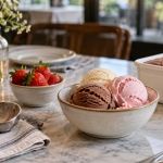 Ice Cream Texture Change: Crystals, Melt History, and Storage