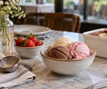 Ice Cream Texture Change: Crystals, Melt History, and Storage