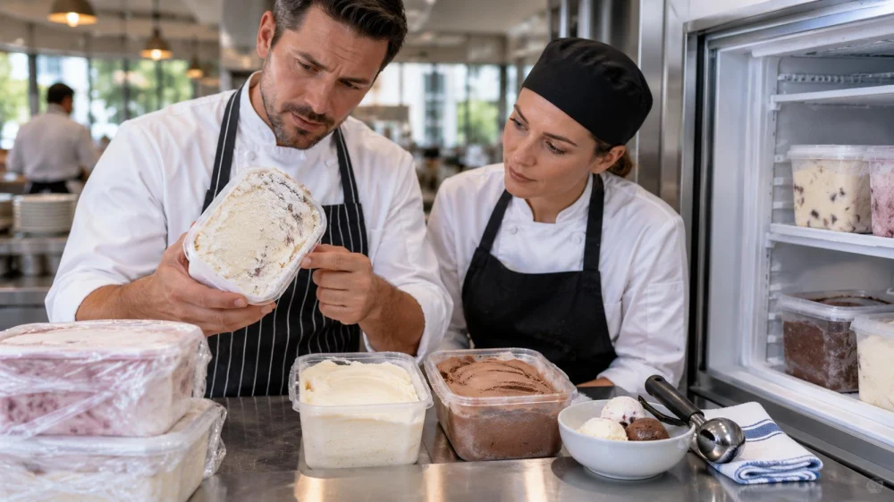 Ice Cream Freezer Burn: Texture, Storage, and Timing